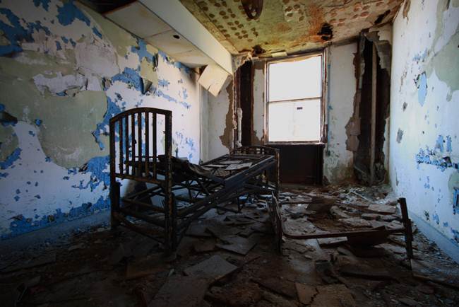 Creepy And Abandoned Maternity Hospital