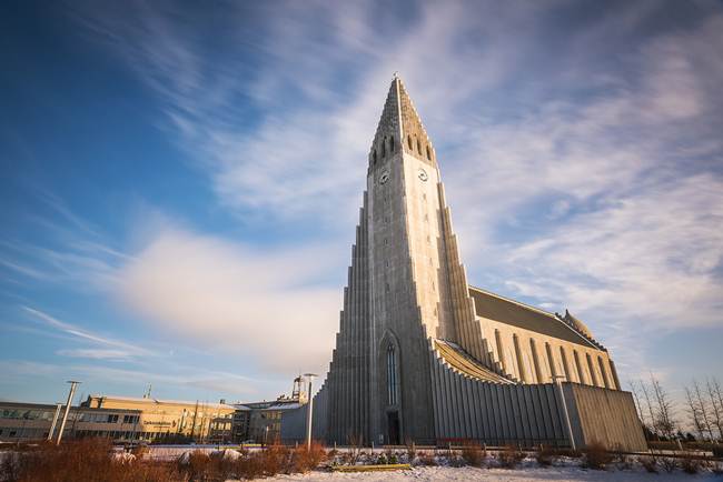 Hallgrimur Church - Lutheran Church In Reykjavik, Iceland