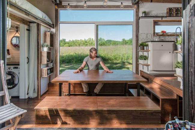 Tiny House Of 22 Square Meters That You Can Take Anywhere With Yourself